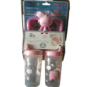 Baby  Cups  and Peppa Pig  glasses